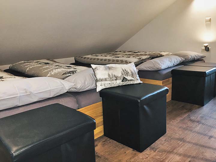 Schlafbereich oben